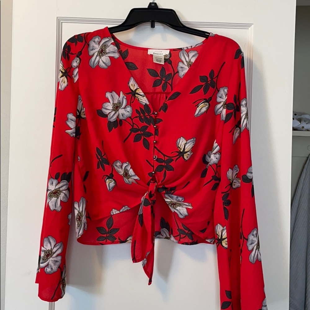 Crop summer top